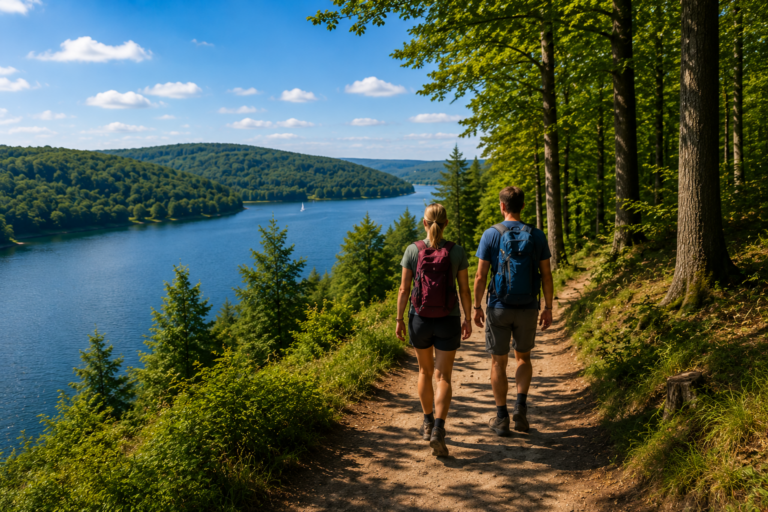 Wandern am Möhnesee